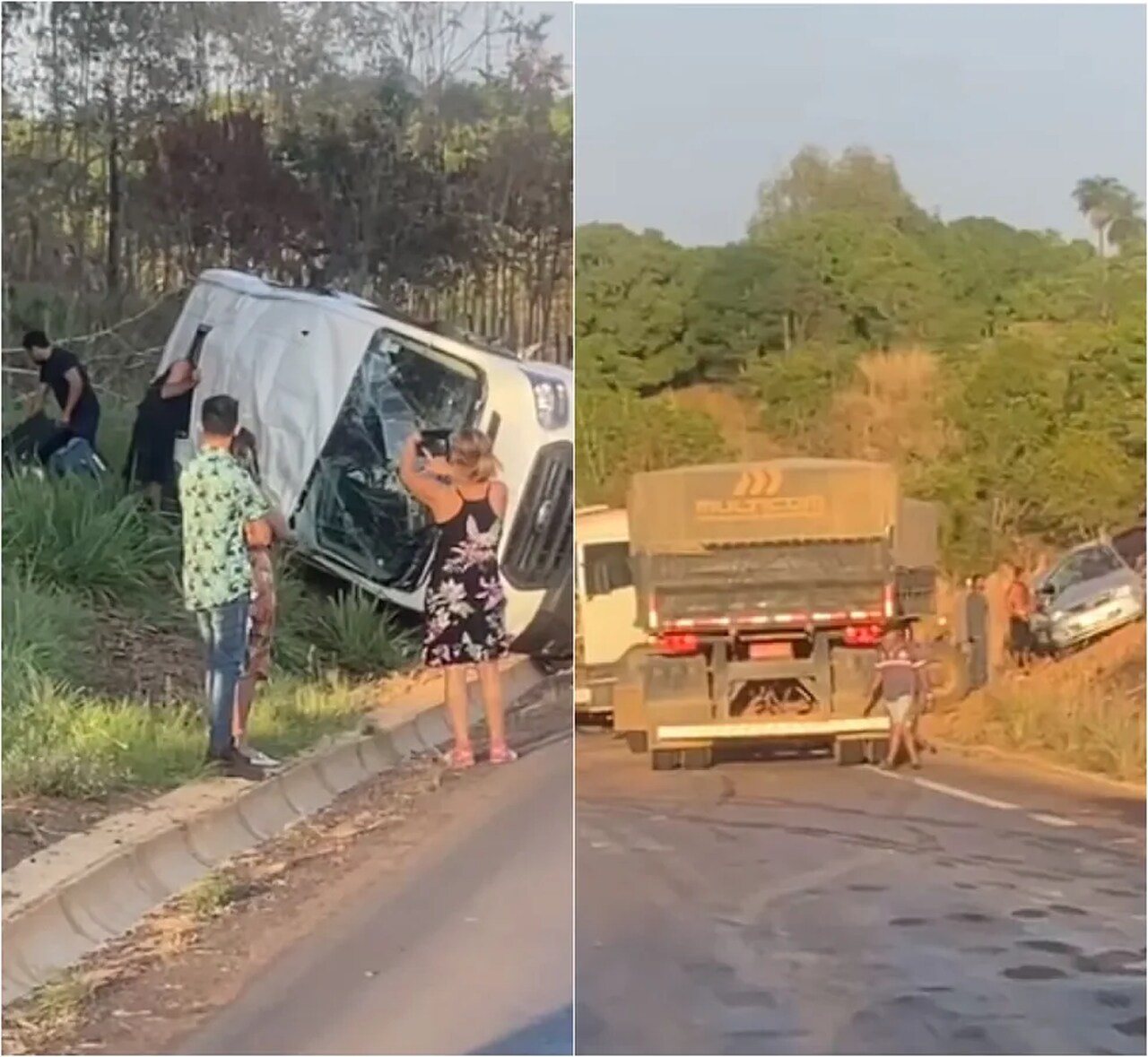 [VÍDEO] Batida entre três veículos deixa 14 pessoas feridas na TO-040, entre Novo Jardim e a divisa com a Bahia