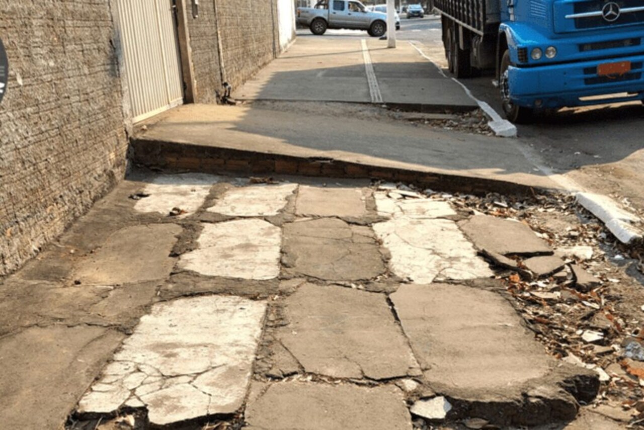 Prefeitura de Gurupi deve iniciar obras de acessibilidade nas calçadas em 60 dias, após acordo com o MPTO