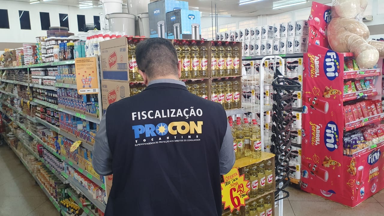Pesquisa do Procon Tocantins aponta variação de 188,33% nos preços dos produtos da cesta básica em Palmas; veja itens mais caros