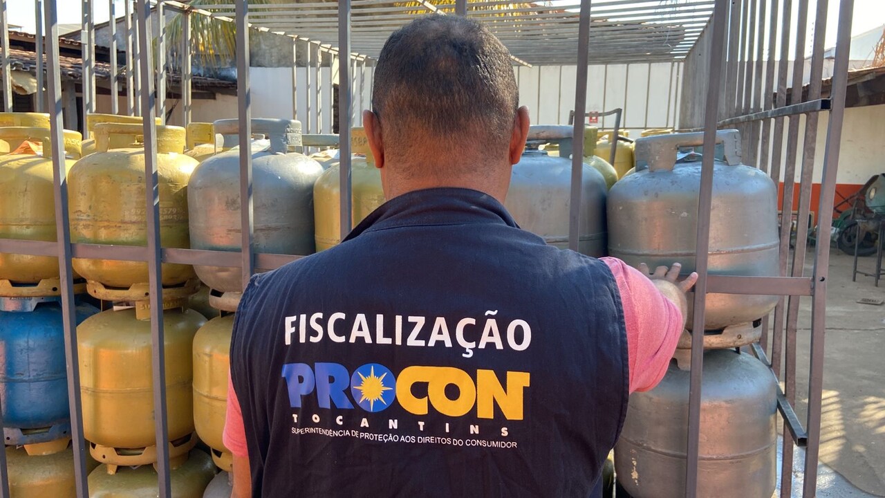 Procon Tocantins divulga pesquisa de preço do gás de cozinha em 10 cidades do Estado; confira os locais com menor valor