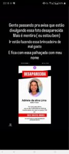 Onde está Adriele? Família procura por jovem de 17 anos desaparecida em Palmas; saiba como ajuda