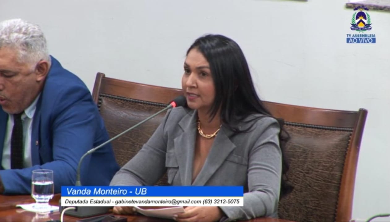 Deputada Vanda exalta parceria entre Governo do Tocantins e prefeitura de Palmas e dispara: 