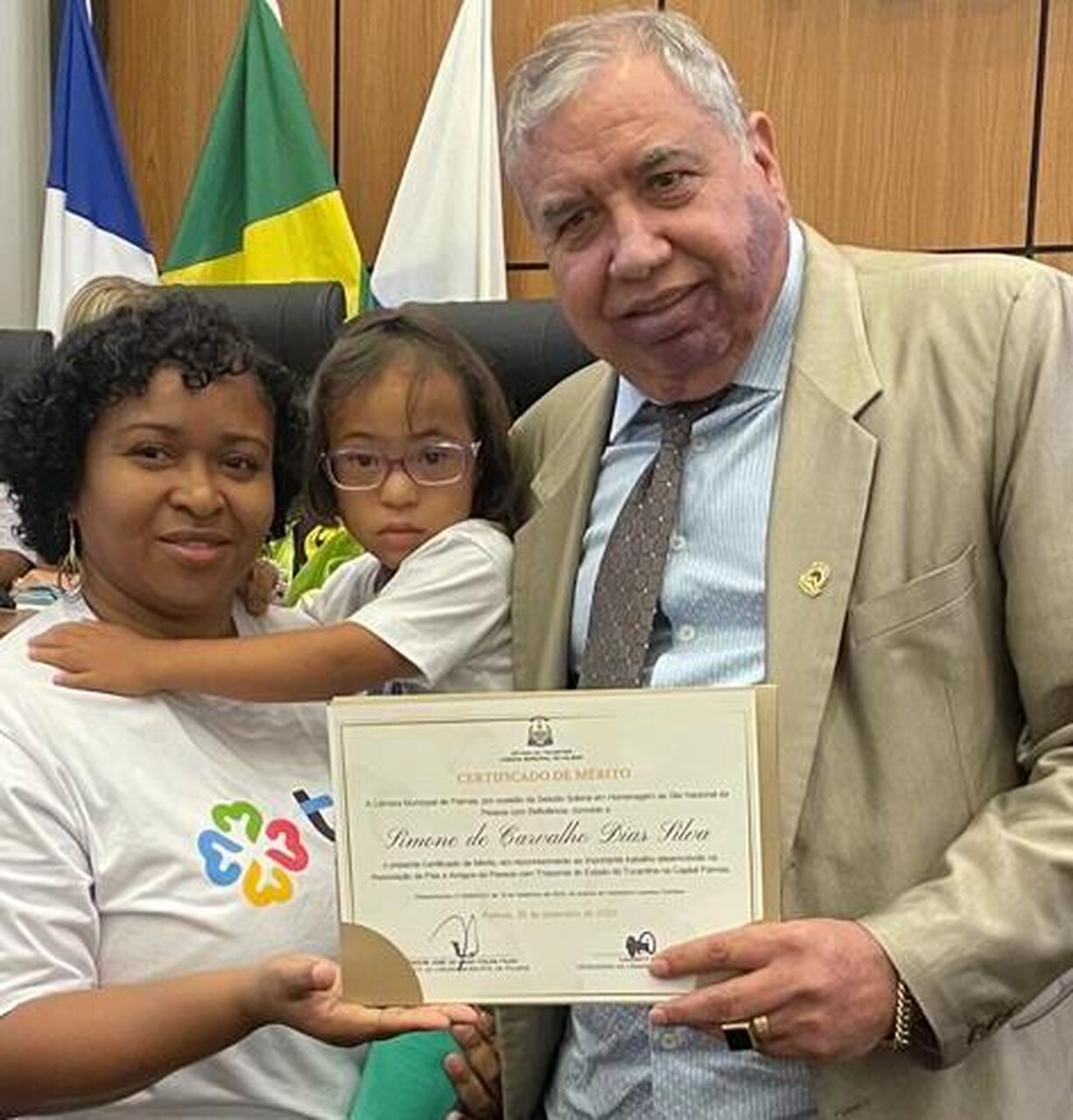 Vereador Jucelino participa de Sessão Solene na Câmara de Palmas em homenagem ao 'Dia Nacional de Luta da Pessoa com Deficiência'