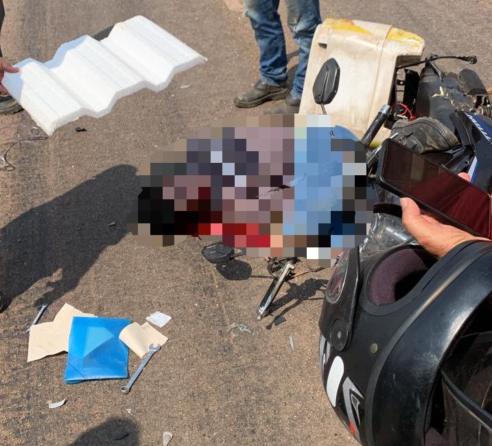AGORA: Motociclista morre após bater na traseira de caminhão na TO-050, em Palmas; saiba detalhes