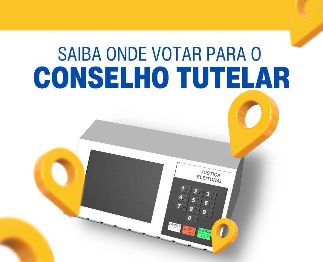 Não sabe onde vai votar? Confira seu local de votação para a eleição do Conselho Tutelar neste domingo (1º), em Palmas