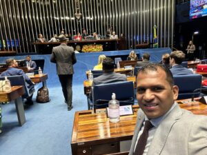 Em Brasília, vereador Nego participa de Sessão Solene em homenagem aos 35 anos do Tocantins