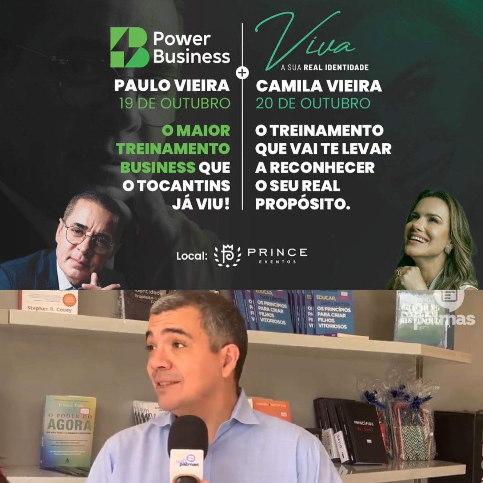 Transformando negócios: diretor da Febracis Tocantins dá detalhes sobre o treinamento 'Power Business', comandado por Paulo Vieira; evento acontecerá em Palmas