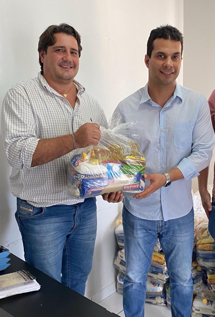Casa de Apoio Nova Esperança em Gurupi recebe uma tonelada de alimentos do projeto Futebol Solidário