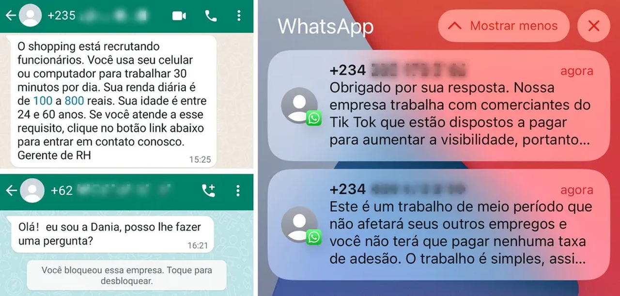 WhatsApp: recebeu mensagens de números estrangeiros? Saiba denunciar