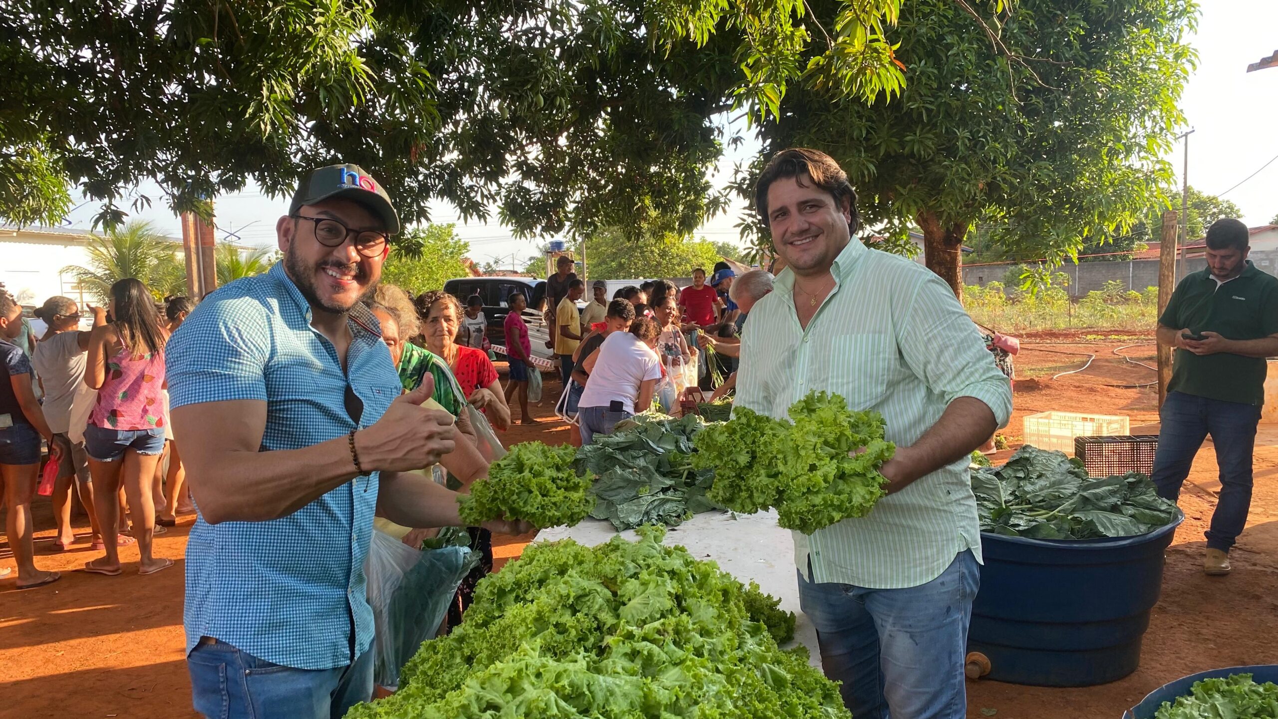 Deputado Eduardo Fortes e parceiros distribuem mais 1,5 toneladas de hortifrútis em Alvorada