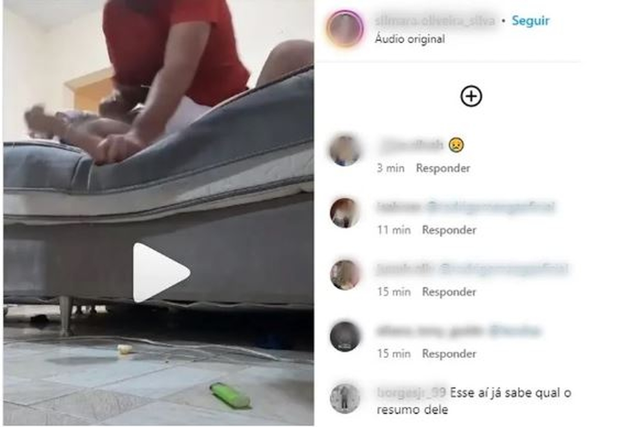 VÍDEO: Mulher usa as redes sociais para denunciar o marido por violência doméstica e vídeo repercute; caso aconteceu em SP