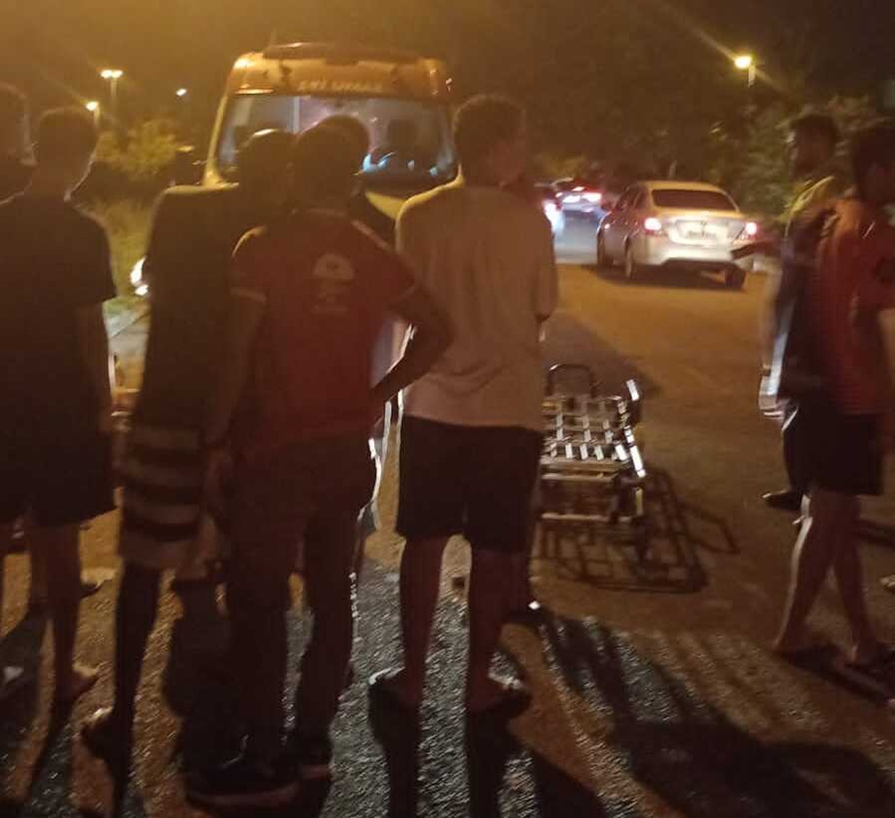 Tenente da PM fica em estado grave após ser atropelado por motorista com sinais de embriaguez na Av. Palmas Brasil Norte