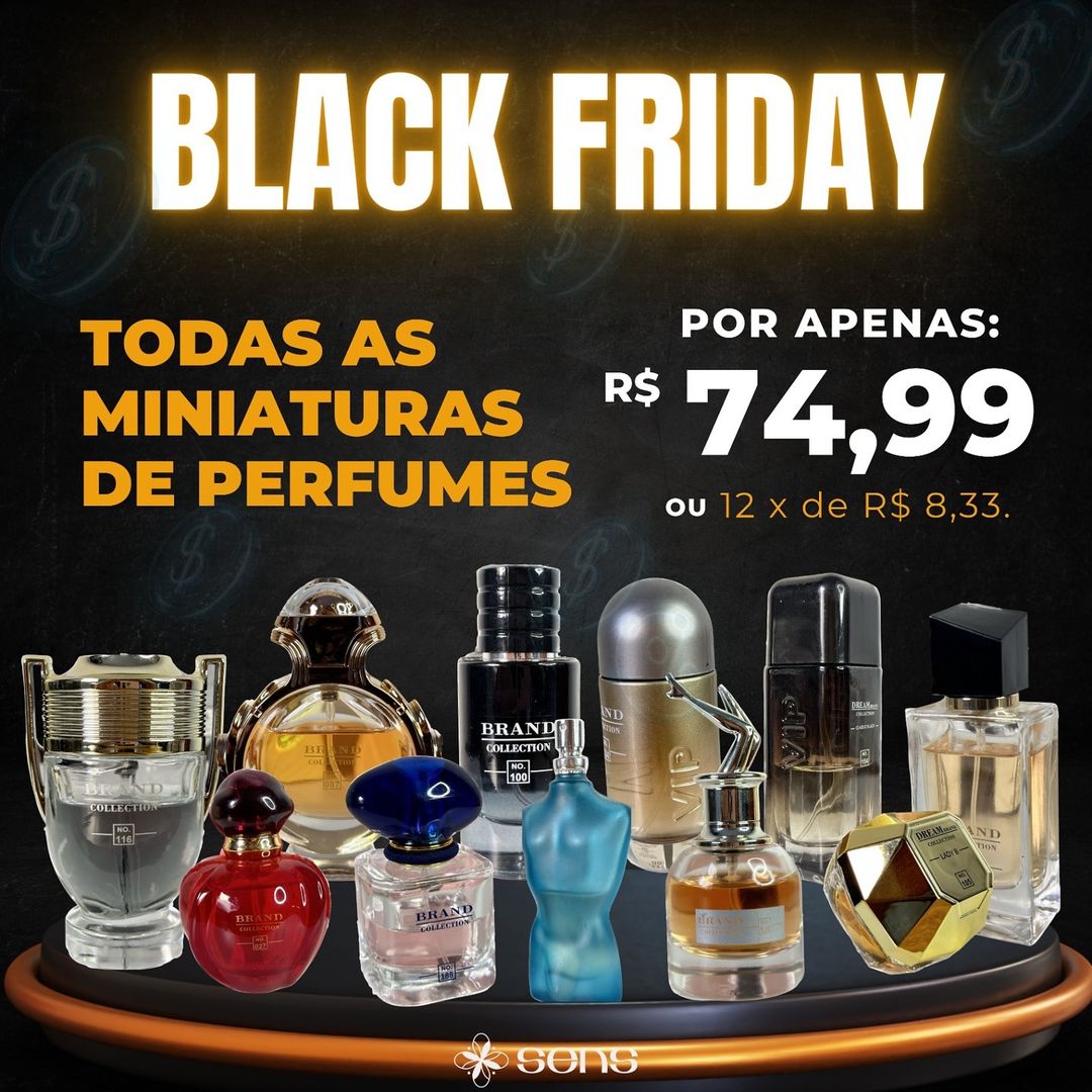 Loja de perfumes em Palmas lança Black Friday e produtos estão saindo por R$ 74,99; veja como aproveitar a promoção