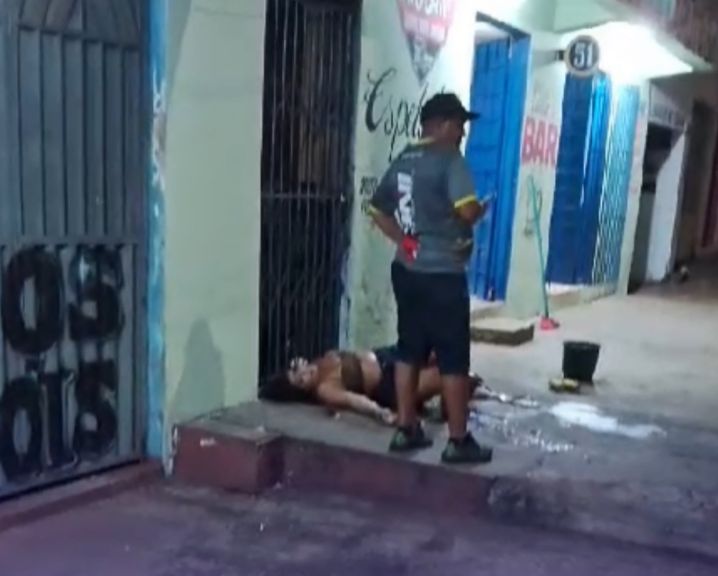 VÍDEO: Briga em bar do Aureny II, em Palmas, termina com mulher esfaqueada e proprietário do local preso por ser procurado pela Justiça