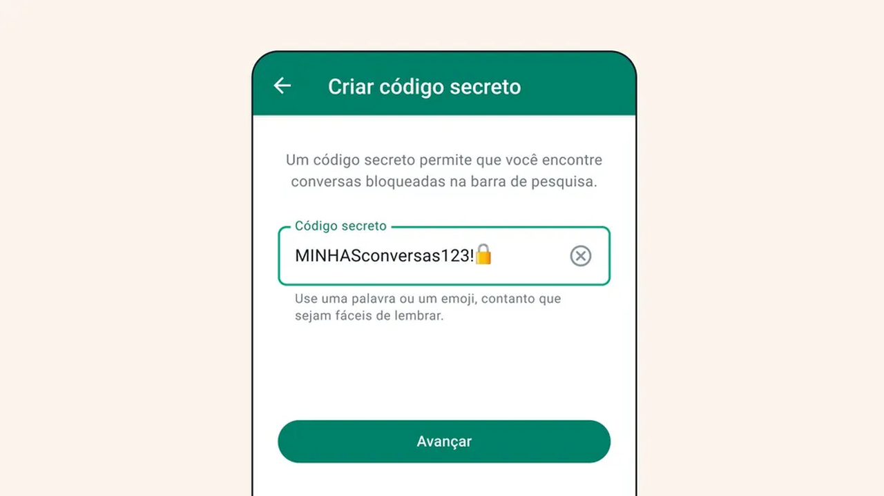 Em nova atualização, WhatsApp cria recurso para colocar código secreto em conversas para escondê-las; veja como vai funcionar