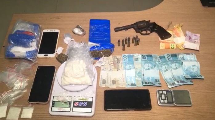 Polícia Militar prende dois homens por tráfico de drogas em Xambioá; prejuízo ao crime organizado foi de R$ 50 mil