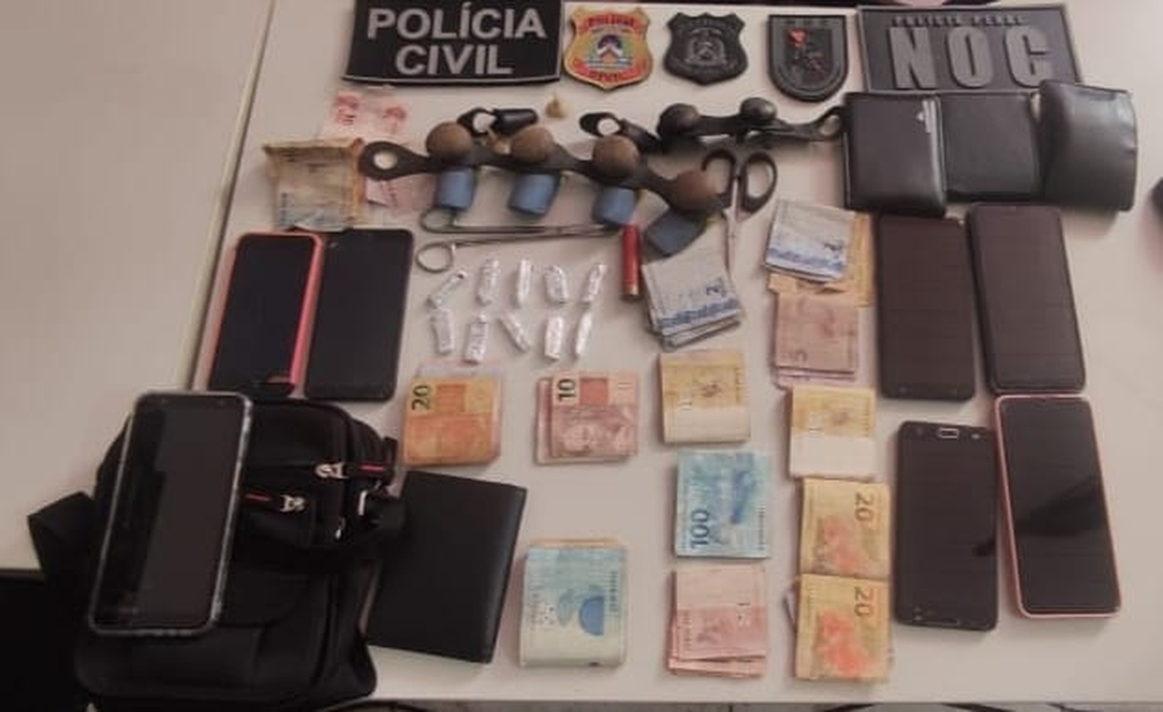 Polícia desarticula rinha de galos e apreende drogas e dinheiro em Silvanópolis