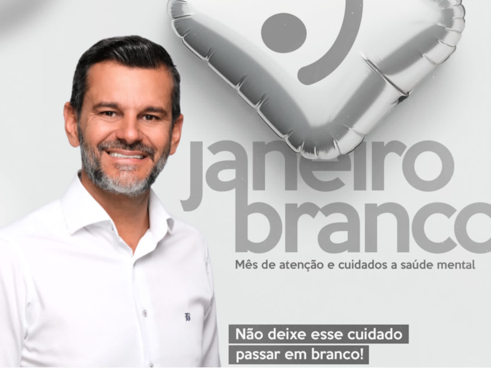Vereador Mauro Lacerda levanta a bandeira da campanha Janeiro Branco em Palmas e destaca a importância das ações
