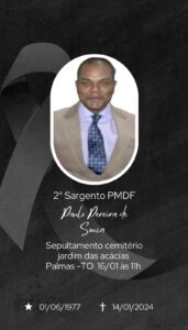 Sargento da PMDF que morreu após atirar no próprio colega será sepultado em Palmas nesta terça-feira (16); caso aconteceu em Brasília 