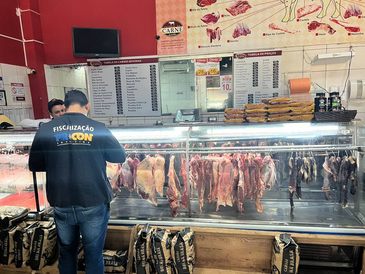 Em Palmas, Procon encontra variação de até de 128,76% nos preços de carnes nos açougues; CONFIRA