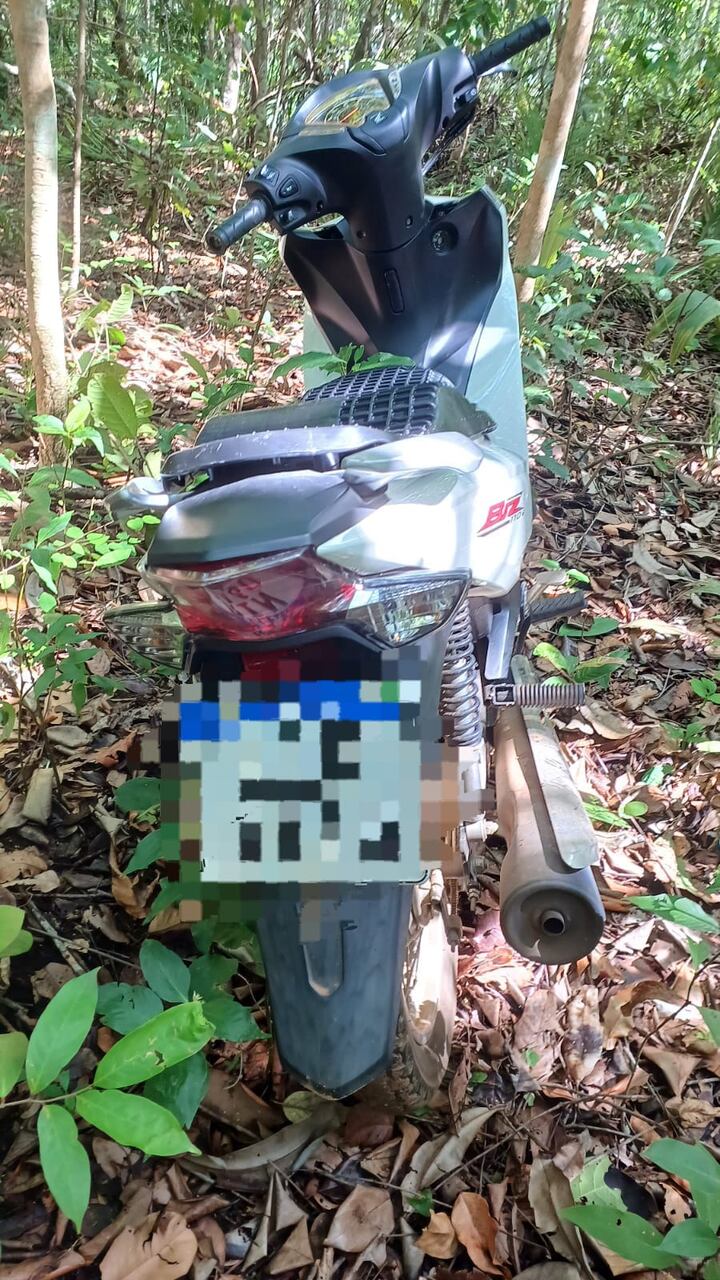 Motocicleta com restrição de roubo é localizada em matagal da região Sul de Palmas