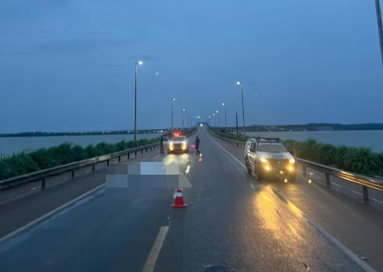 Corpo de mulher encontrada morta na ponte entre Palmas e Luzimangues aguarda identificação no IML; veja características