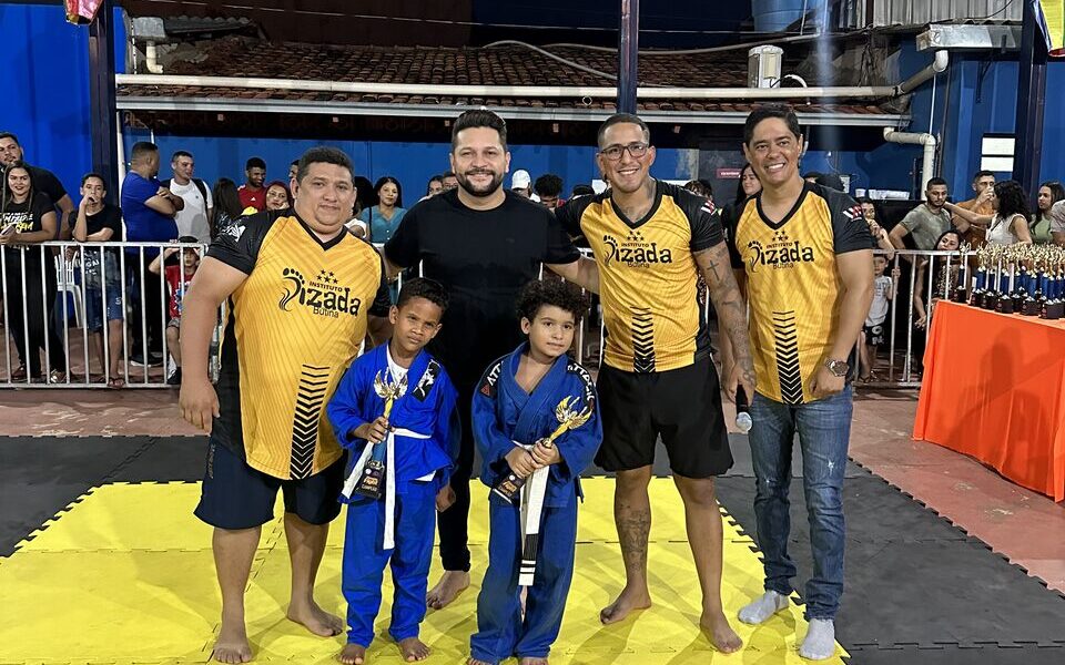 Vereador Rubens Uchôa prestigia evento de artes marciais infantis ‘Pizada Fight’, em Taquaralto