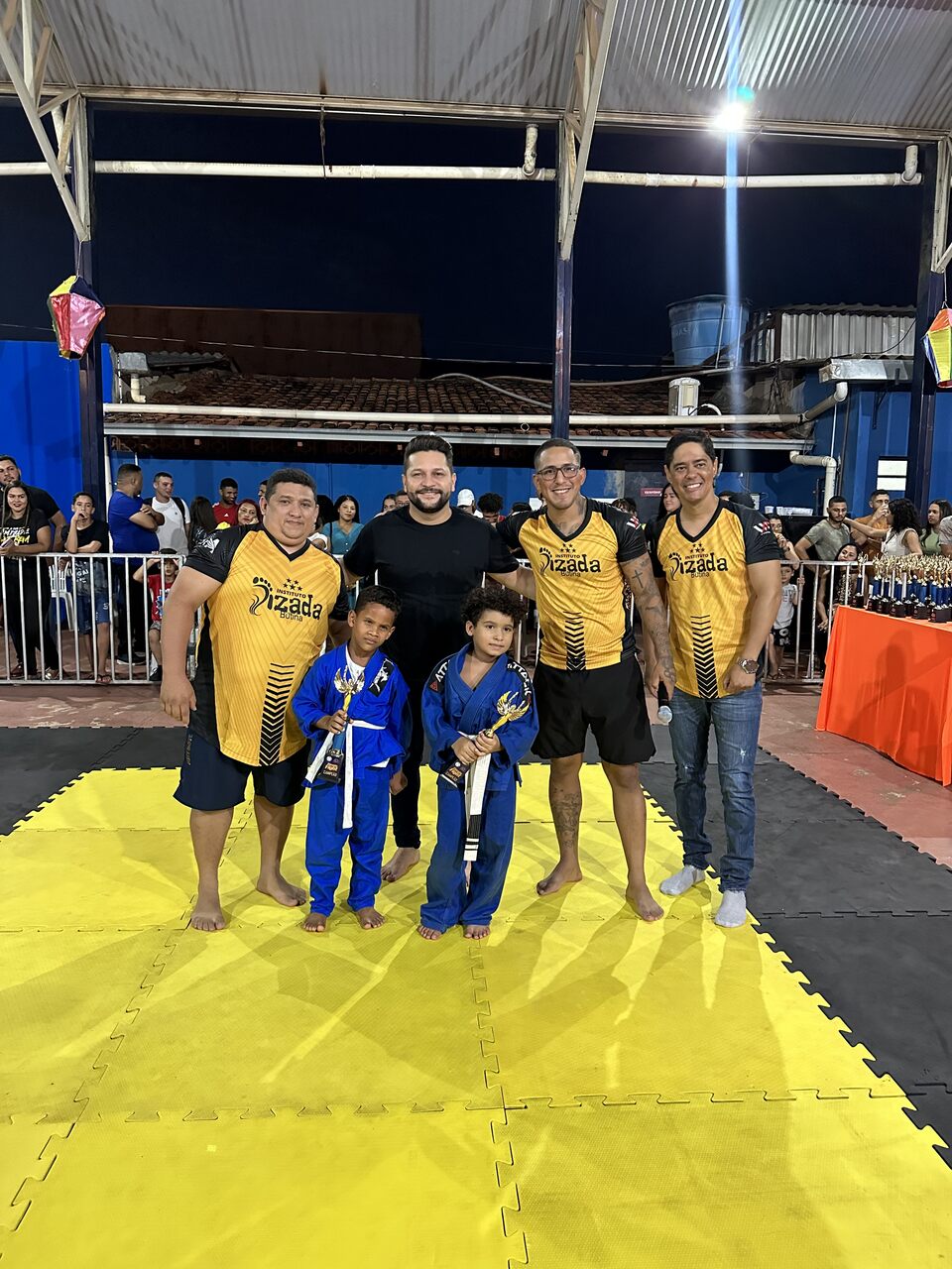 Vereador Rubens Uchôa prestigia evento de artes marciais infantis ‘Pizada Fight’, em Taquaralto