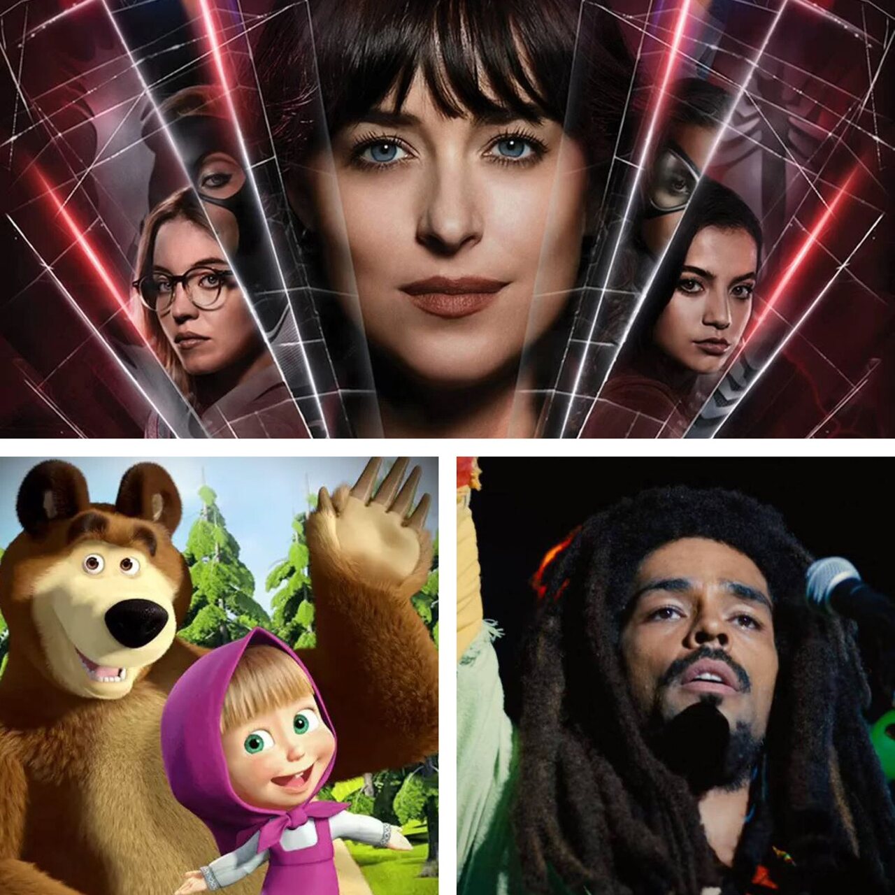 Madame Teia, Bob Marley e Masha e o Urso: Confira todos os filmes em cartaz nos cinemas de Palmas