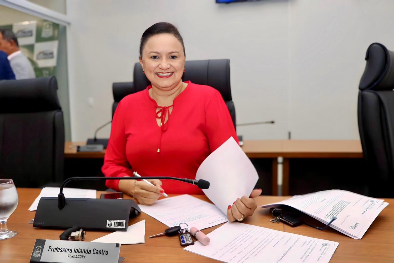 Vereadora Iolanda Castro reivindica melhorias para locais de recreação infantil em Palmas