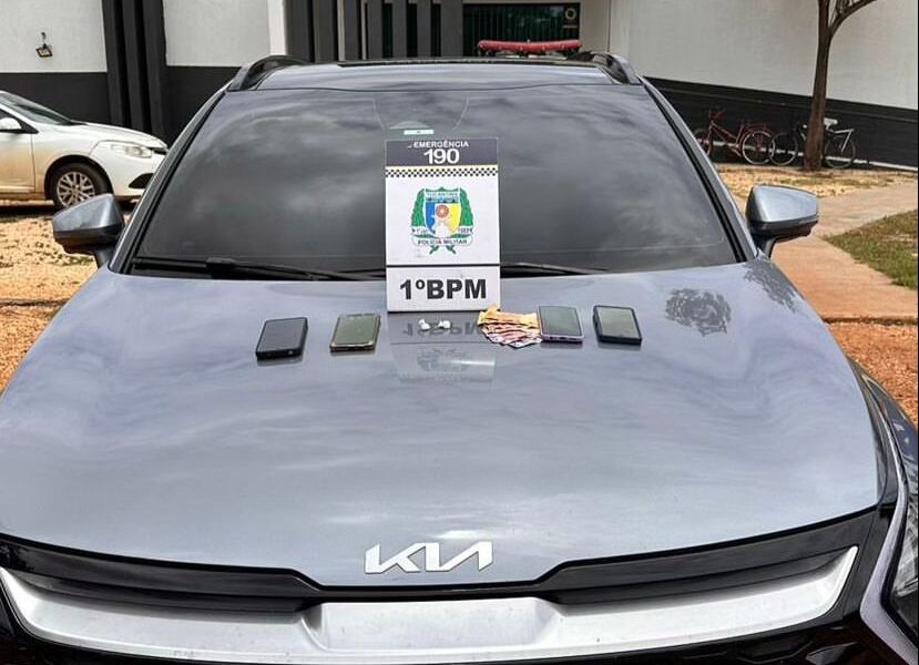 Polícia militar recupera carro com registro de furto/roubo na região norte de Palmas e prende motorista