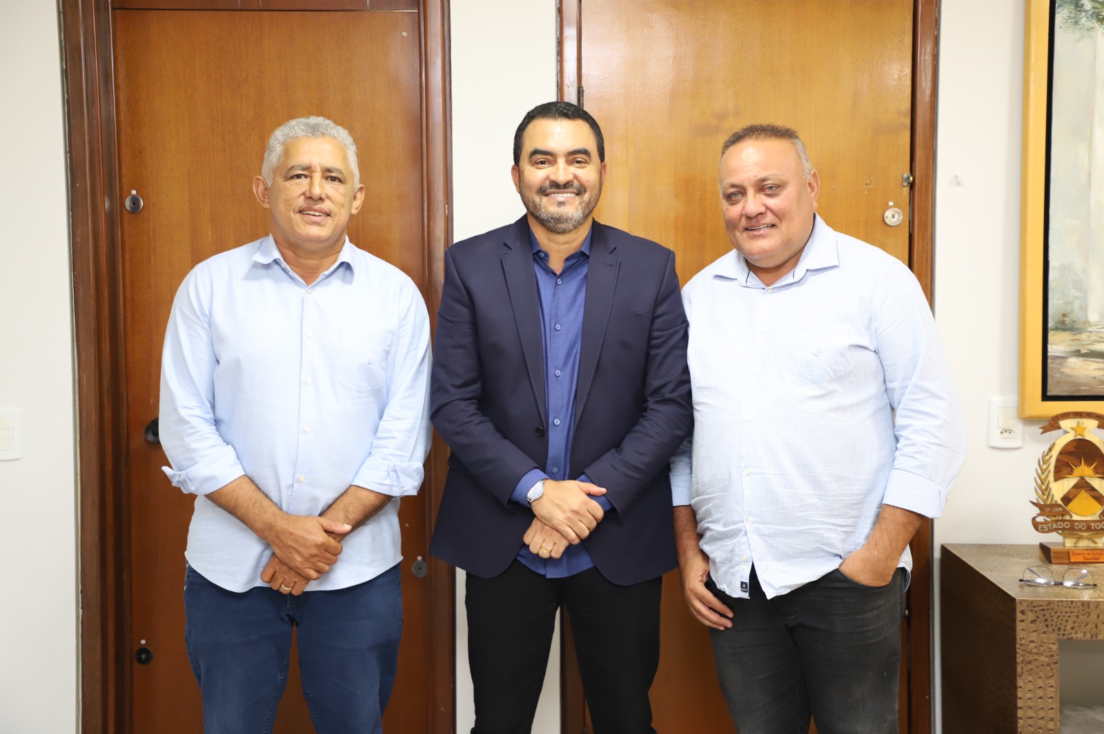 Cleiton Cardoso e prefeito Itair Martins: união e diálogo em prol do Tocantins