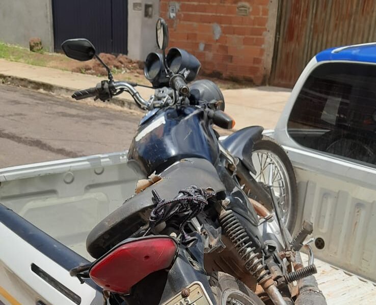 Moto furtada é recuperada na região sul de Palmas após vítima reconhecer veículo em anúncio de venda online