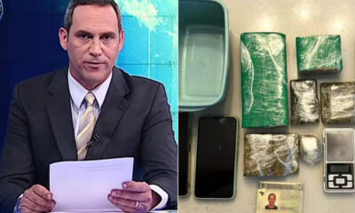 Ex-apresentador de telejornal é preso por tráfico de drogas em São Paulo