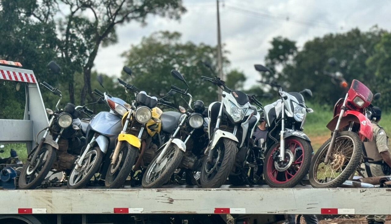 Operação conjunta da PM e PRF, prende suspeito de conduzir motocicleta furtada e emite diversas infrações durante blitz em Palmas