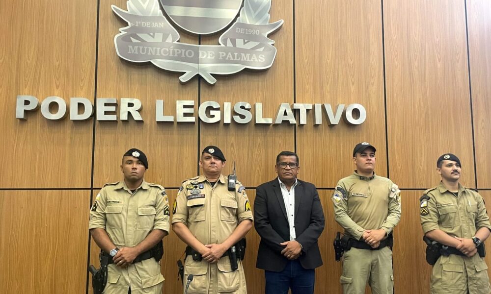 Ato heroico de PMs que salvaram criança engasgada na região Sul de Palmas recebe reconhecimento na Câmara a pedido do vereador Sargento Júnior Brasão