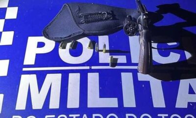 Suspeito de violência doméstica é detido com arma de fogo na região Sul de Palmas; esposa paga fiança