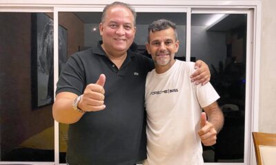 Pré-candidato a vereador em Palmas, Mauro Lacerda declara apoio a Janad Valcari ao lado do presidente do PL no Tocantins, Senador Eduardo Gomes