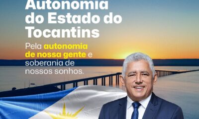Deputado Cleiton Cardoso comemora o 'Dia da Autonomia do Tocantins'