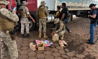 Motorista é preso por tráfico interestadual após transportar 15kg de pasta base de cocaína no sul do Tocantins