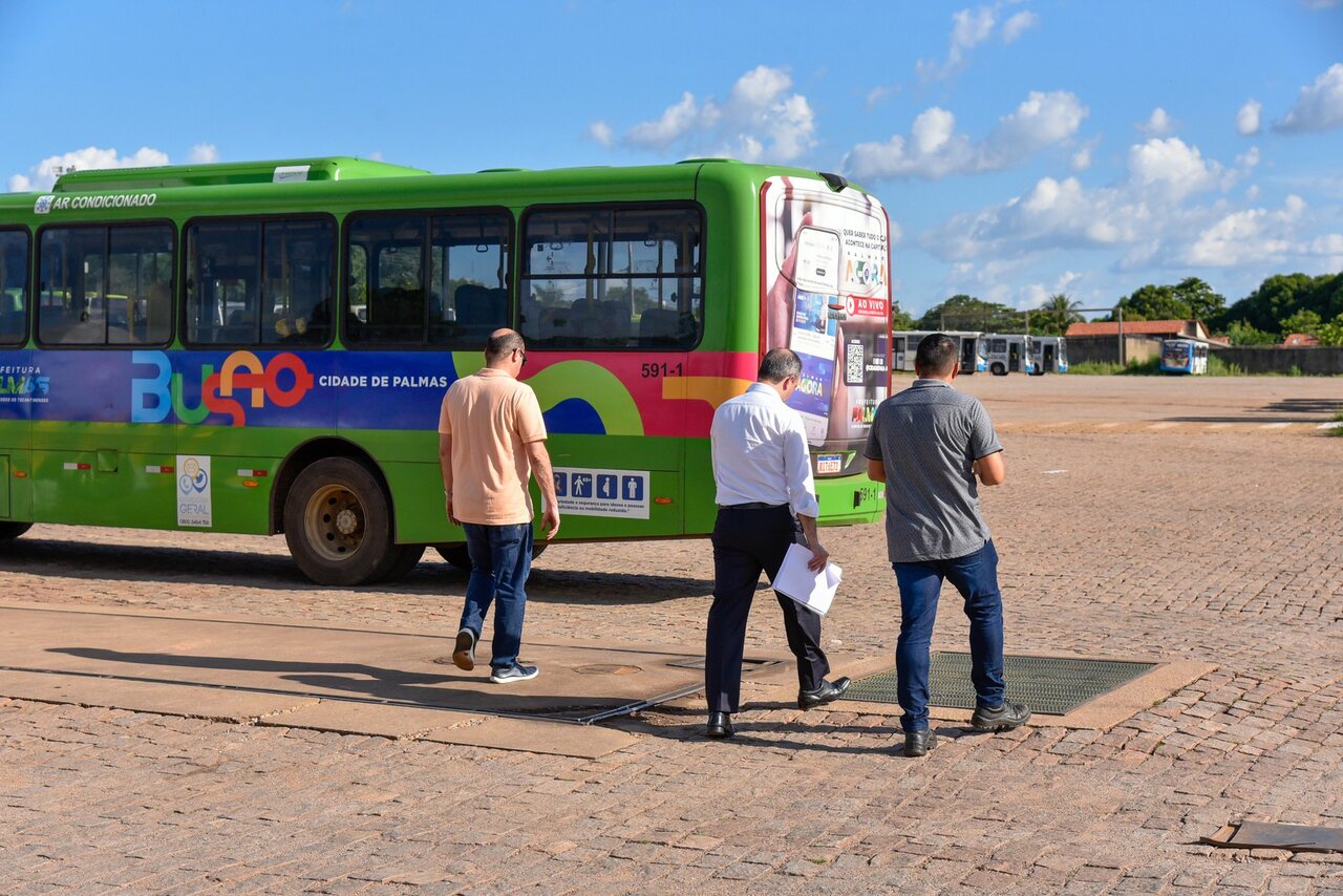 Em Palmas, MPTO realiza vistoria em ônibus usados no transporte escolar e recomenda suspensão do pagamento do contrato; ENTENDA