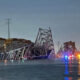 Pelo menos 20 pessoas seguem desaparecidas após colisão de navio cargueiro em ponte nos EUA; VEJA VÍDEO