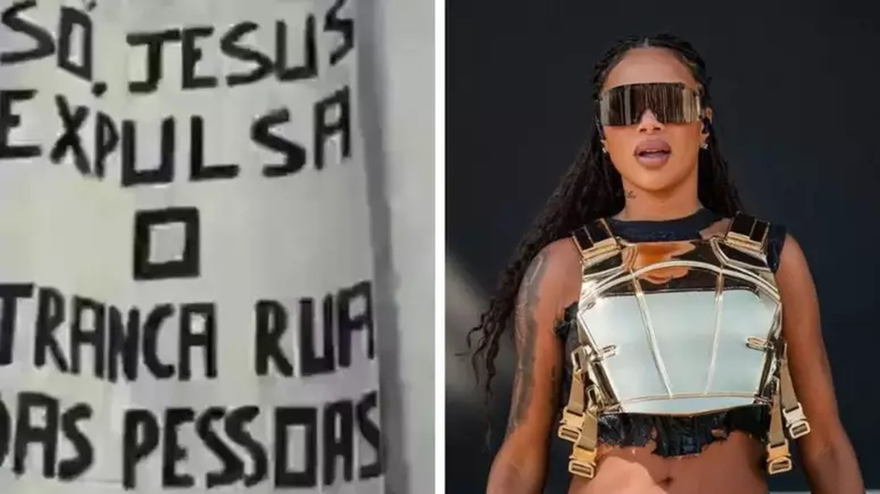 ''Só Jesus expulsa o Tranca Rua": frase de Ludmilla durante show gera polêmica e deputado entra com ação contra a cantora