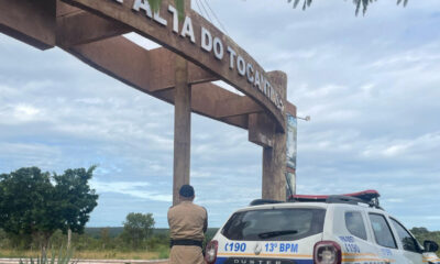 Foragido da justiça pelo crime de roubo é capturado em Ponte Alta do Tocantins
