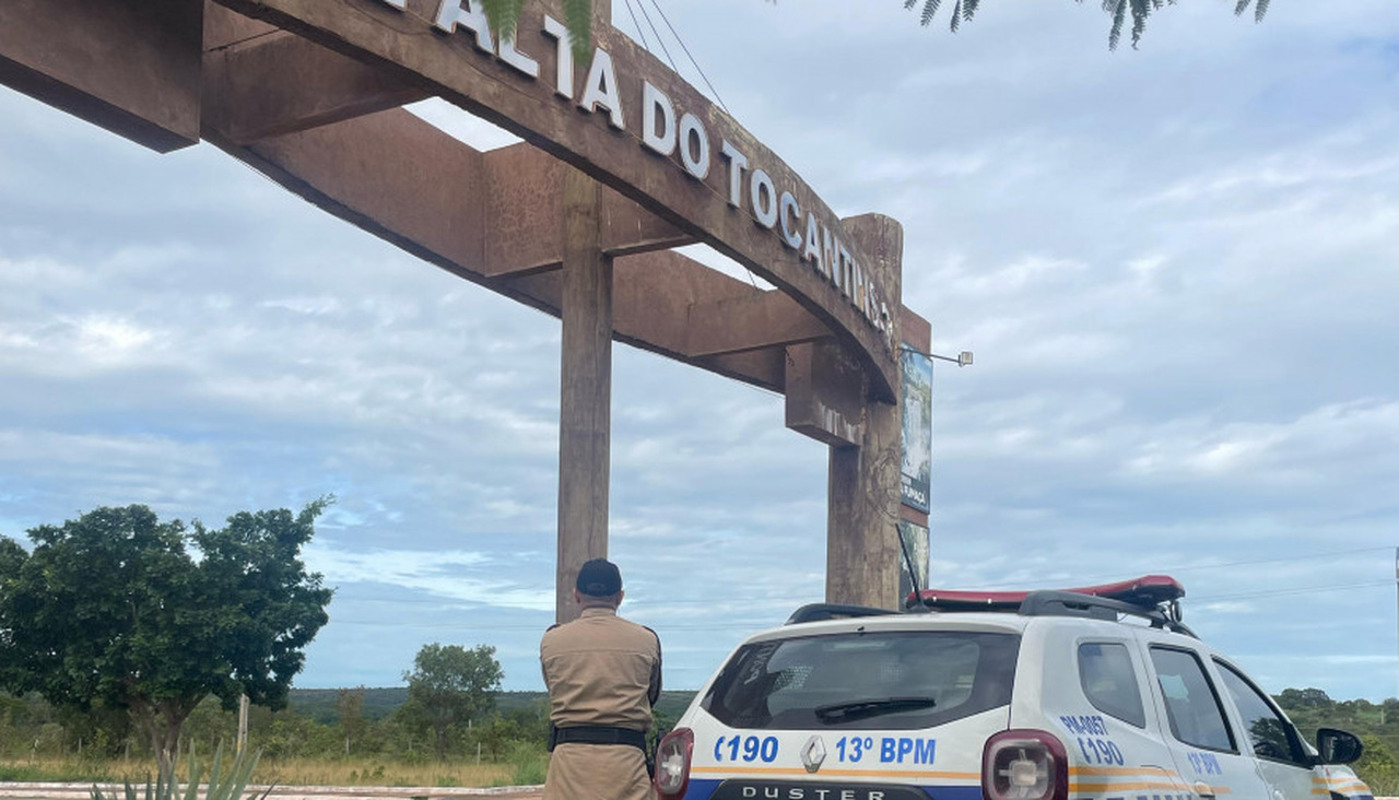 Foragido da justiça pelo crime de roubo é capturado em Ponte Alta do Tocantins