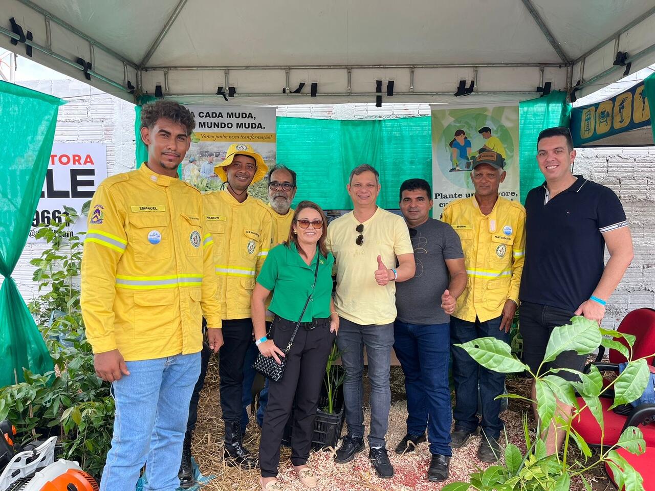 Naturatins distribui 400 mudas nativas do Cerrado em evento beneficente de Luzimangues