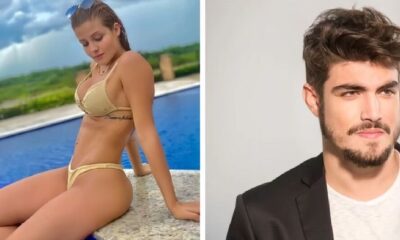 Deu ruim! Após vazar suposto affair com influenciadora do Tocantins, ator Caio Castro deixa de seguir a moça no Instagram