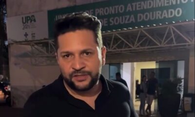 VÍDEO: Vereador Rubens Uchôa critica condições de atendimento na UPA Norte de Palmas: ''É vergonhosa a falta de respeito com o cidadão palmense