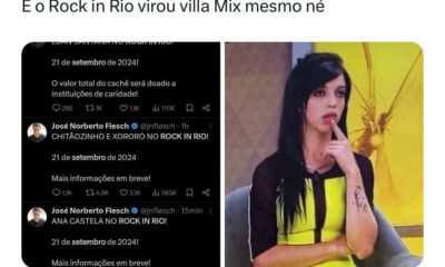 Rock in Rio é alvo de críticas nas redes sociais após incluir shows sertanejos na line-up: ''Virou Villa Mix''