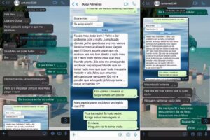 Troca de conversas aponta esquema de Dudu, do Palmeiras, para evitar partilha de bens com ex-companheira; CONFIRA